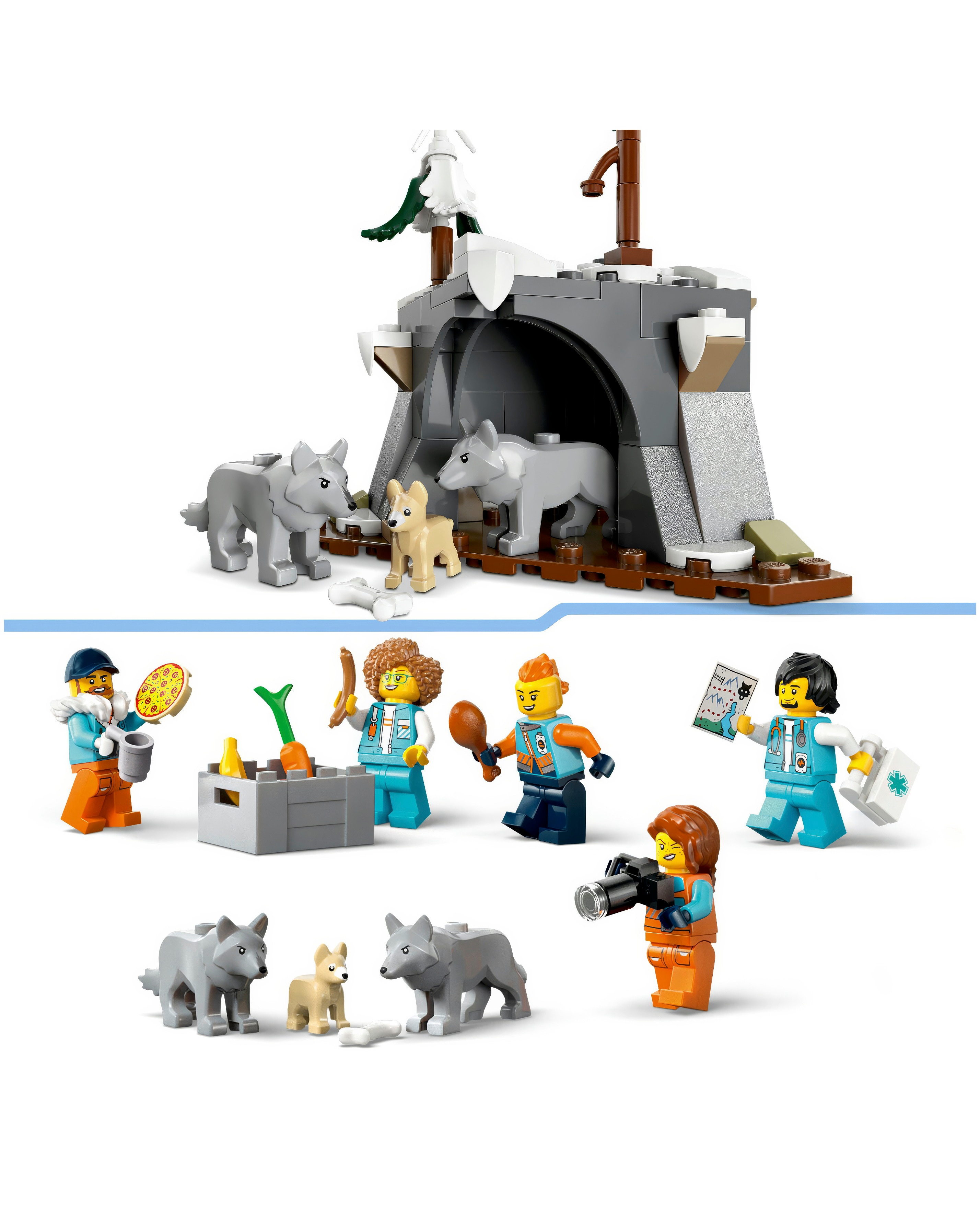 LEGO City Arctic Explorer Science Lab Truck STEM Toy Building Set