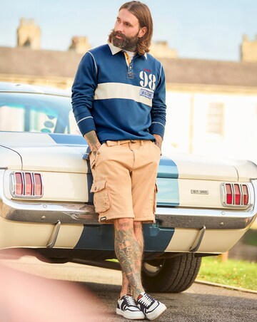 Joe Browns Remarkable Rugby Top - Navy