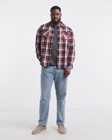 LS Indigo Check Shirt