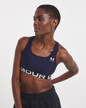 Under Armour HeatGear Mid Branded Bra