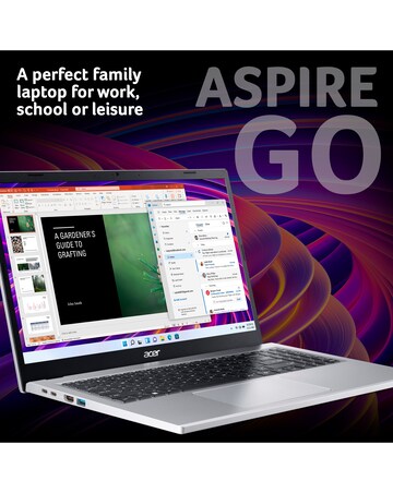Acer Aspire Go 15 Laptop - 15.6in AMD Ryzen 3 8GB 256GB