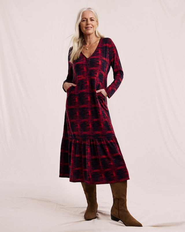 Julipa Printed Jersey Midi Dress