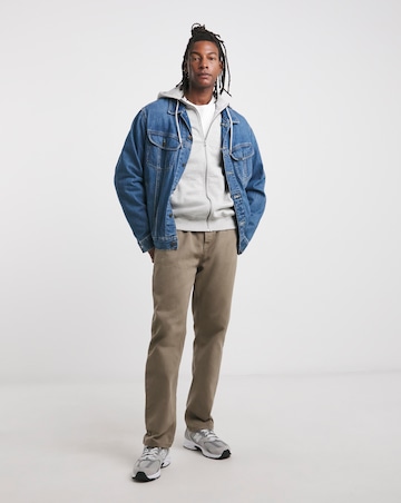 Full Zip Hoodie- Grey Marl