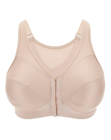 Glamorise Plus Size MagicLift Front-Closure Posture Back Bra 1265
