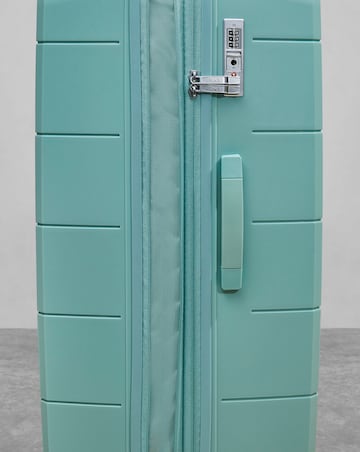Rock Pixel 3pc Suitcase Set - Pastel Green