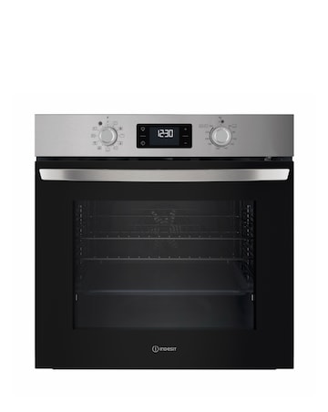 Indesit Turn&Go IO278P1XUK Built-In Electric Single Oven Pyrolytic Clean Install