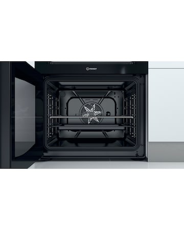 Indesit ID67V9HCX/UK 60cm Electric Double Cooker + Installation