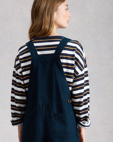 White Stuff Vivian Linen Dungaree