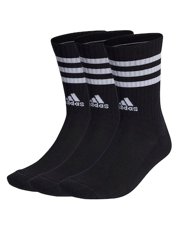 adidas Core 3 Pack Crew Socks