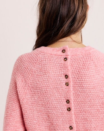 Julipa Short Sleeve Button Back Jumper