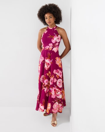 Joe Browns Lulu Floral Halter Neck Dress