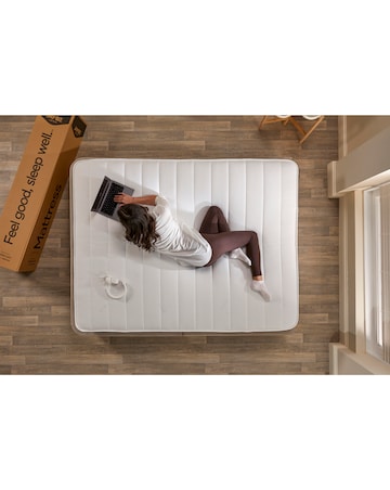 Jay-Be Ryze Deep Quilted Sprung Mattress - Medium