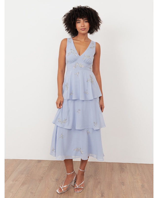 Maya Deluxe Embellished Dress