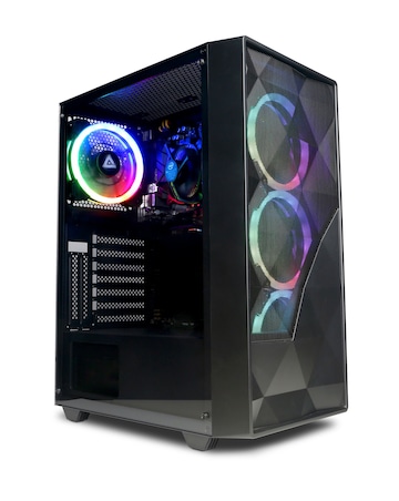 CyberPowerPC Eurus Gaming PC - AMD Ryzen 5 5600G 8GB RAM 500GB NVMe SSD