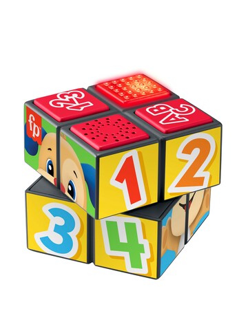 Fisher-Price Laugh & Learn Puppy's Activity Cube Learning Toy