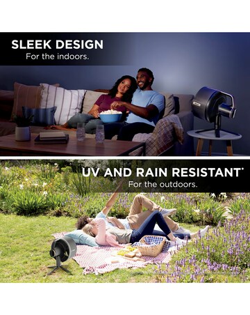 Shark FlexBreeze Pro Mist Indoor & Outdoor Fan- Grey