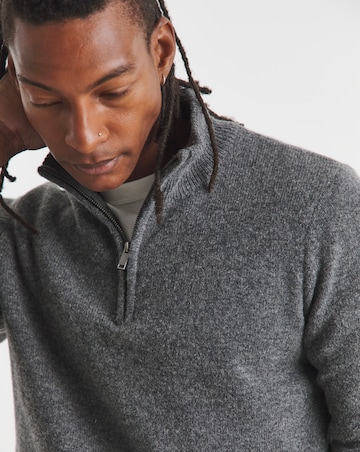 Lambswool 1/4 Zip Jumper