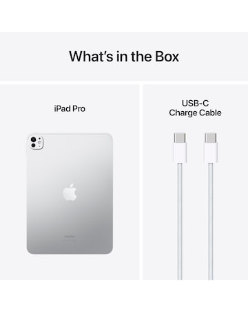 Apple iPad Pro (M4, 2024) 11inch Ultra Retina XDR Wi-Fi 512GB - Silver