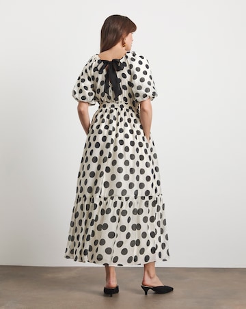 Joanna Hope Puff Sleeve Printed Dress