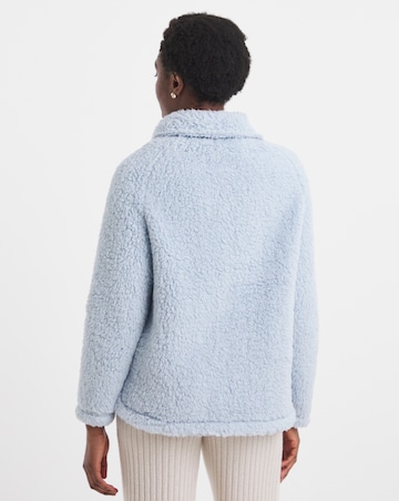 Pretty Secrets Quarter Zip Fleece Snuggle Top