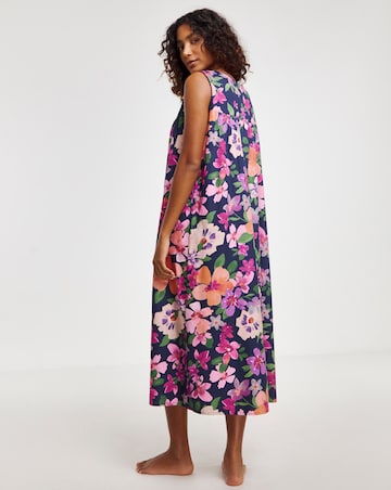 Cyberjammies Joanna Woven Chemise Navy Mix