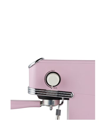 Salter Retro Pink Espresso Machine