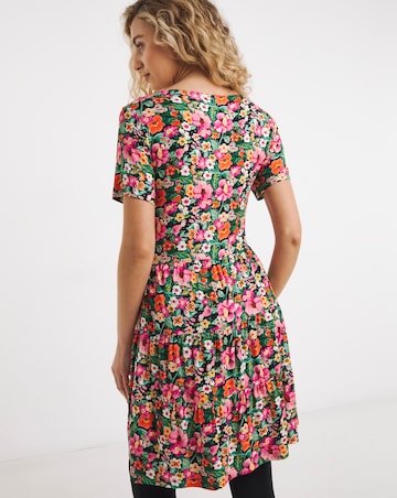 Joe Browns Tiered Floral Jersey Tunic