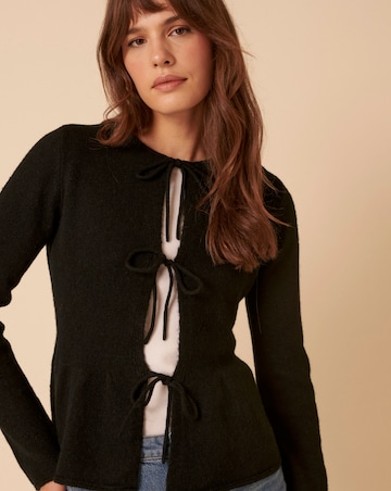 Nobody's Child Knitted Peplum Cardigan