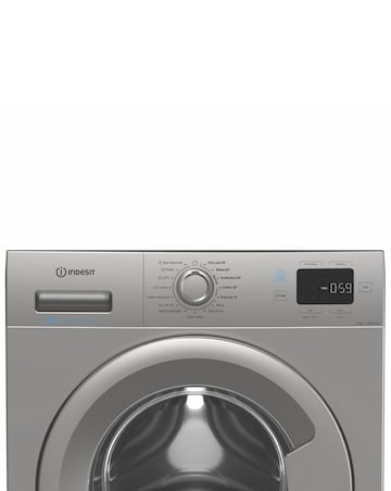 Indesit IP 946S Push & Go Washing Machine - Silver + Install