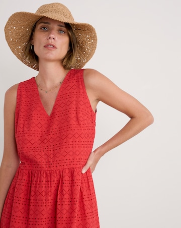 Seasalt Cornwall Meadow Saffron Broderie Dress