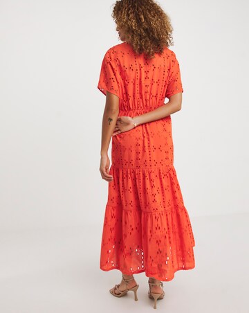 Broderie Smock Dress