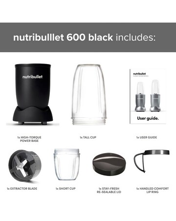 NutriBullet 600 Black Blender