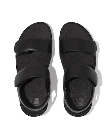Fitflop Black Lulu Adjustable Leather