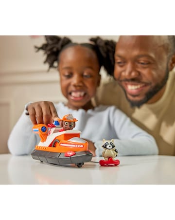 Paw Patrol Fire Rescue Vehicle Zuma with Rescue Fire Boat