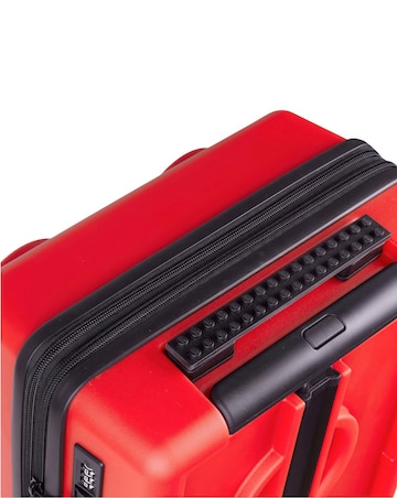 LEGO Brick Cabin Suitcase - Bright Red