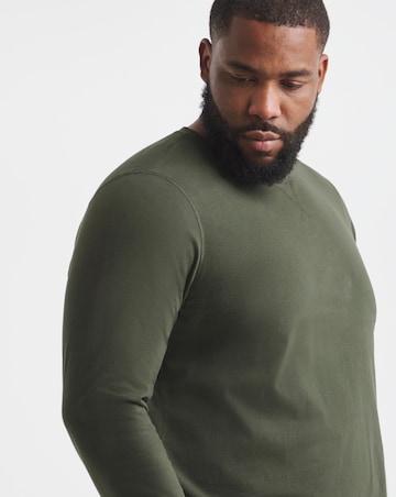 2 Pack Long Sleeve Pyjama Set-Green/Navy