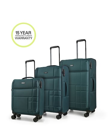 Rock Tokyo 3pc Suitcase Set