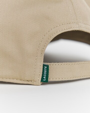 Lacoste Classic Cotton Cap - Beige