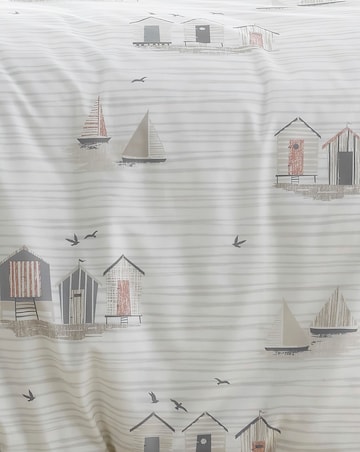 Fusion Beach Huts Duvet Set