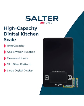 Salter Large Display Electronic Scale