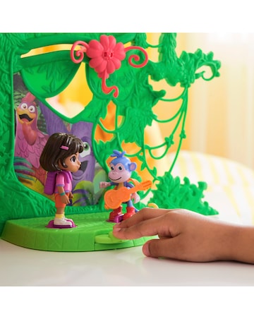 Nickelodeon Dora Explore & Play Rainforest Casita Playset