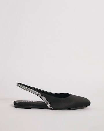 Grace Diamante Detail Shoes - Extra Wide Fit (EEE)