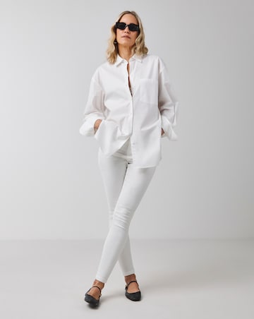White 24/7 Skinny Jeans