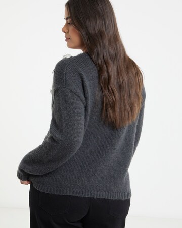 Simply Be Embellished Cardigan