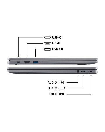 Acer Chromebook Plus 515 - 15.6in FHD Intel Core i3 8GB 256GB