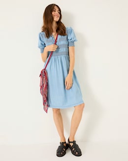 FatFace Juniper Denim Dress
