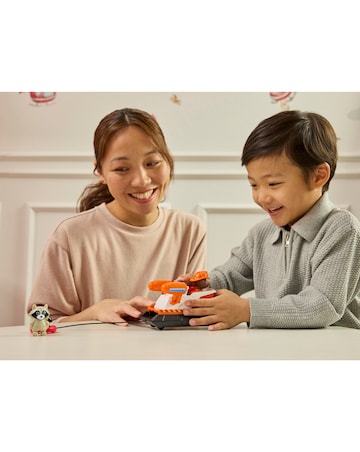 Paw Patrol Fire Rescue Vehicle Zuma with Rescue Fire Boat