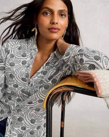 White Stuff Annie Jersey Shirt