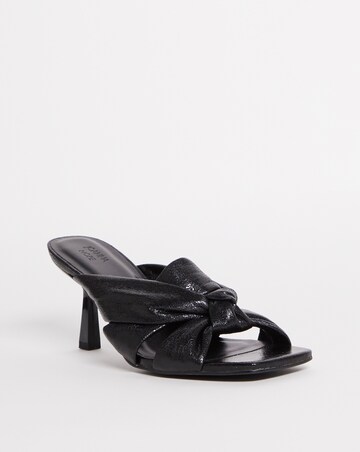 Joanna Hope Crossover Vamp Sandal Mule - Wide Fit (E)