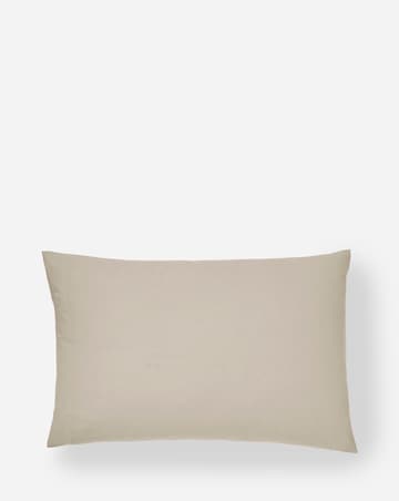 Easy Care Plain Dye Pack of 2 Housewife Pillowcases